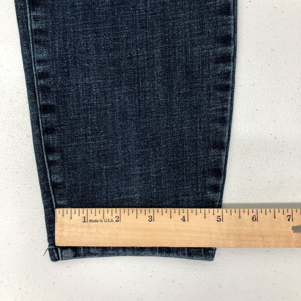 NYDJ Ami Skinny Jeans Womens 8 Blue Medium Wash Mid Rise Stretch Denim Pants Day - Picture 12 of 14